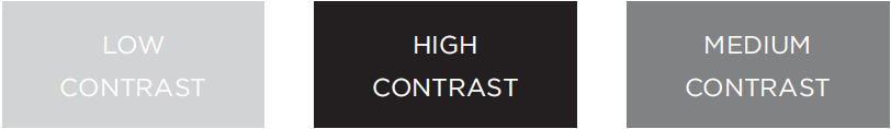 contrast